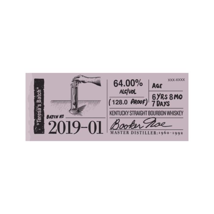 Booker's Bourbon 2019-01 “Teresa's Batch”