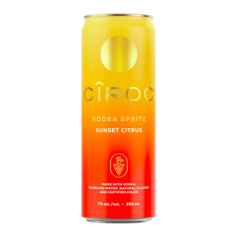 Ciroc Vodka Spritz Sunset Citrus 4PK Cans