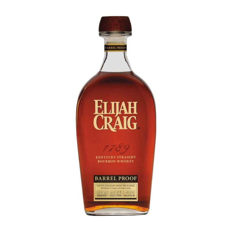 Elijah Craig Barrel Proof Batch A123 125.6 Proof