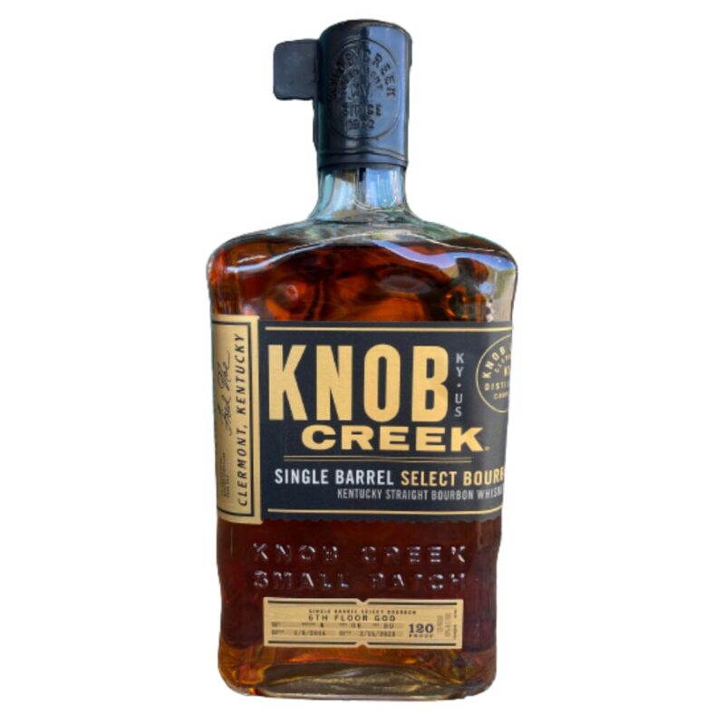 Knob Creek Single Barrel Select Bourbon “6th Floor God”