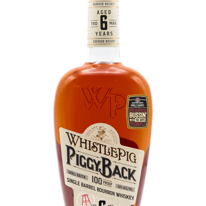 WhistlePig PiggyBack Barstool Barrel: Bussin' With The Boys